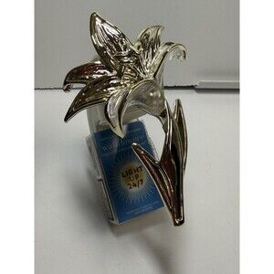 Bath & Body Works Gold Lily Flower Wallflower Nightlight Plug In New